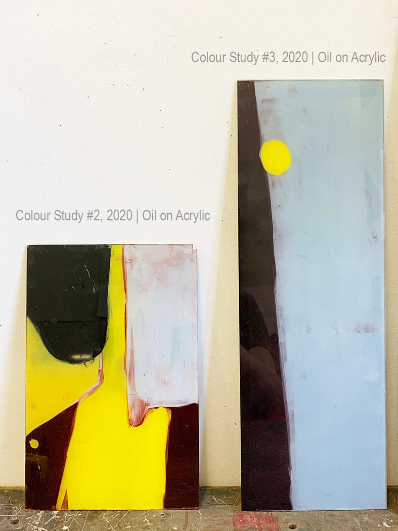 Colour Studies 2 & 3, 2020