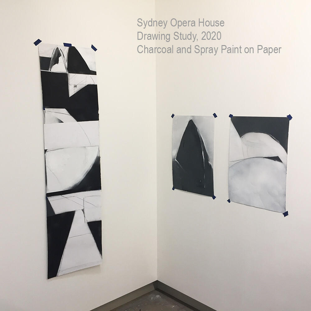 Sydney Opera House Drawing Study, 2020