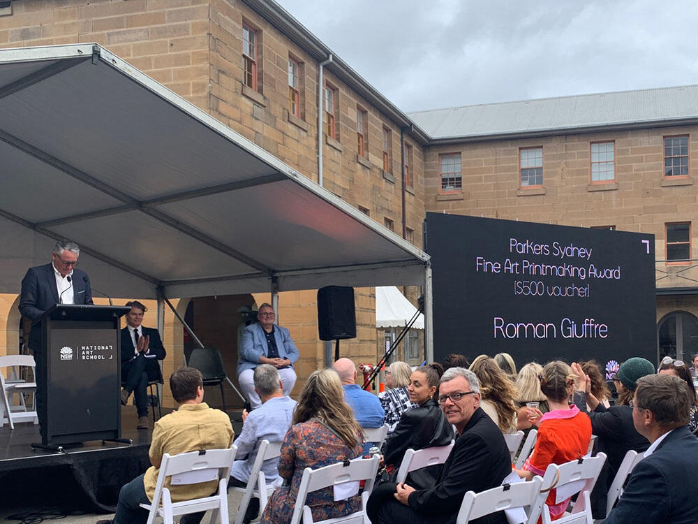 Roman Giuffre, Printmaking Award